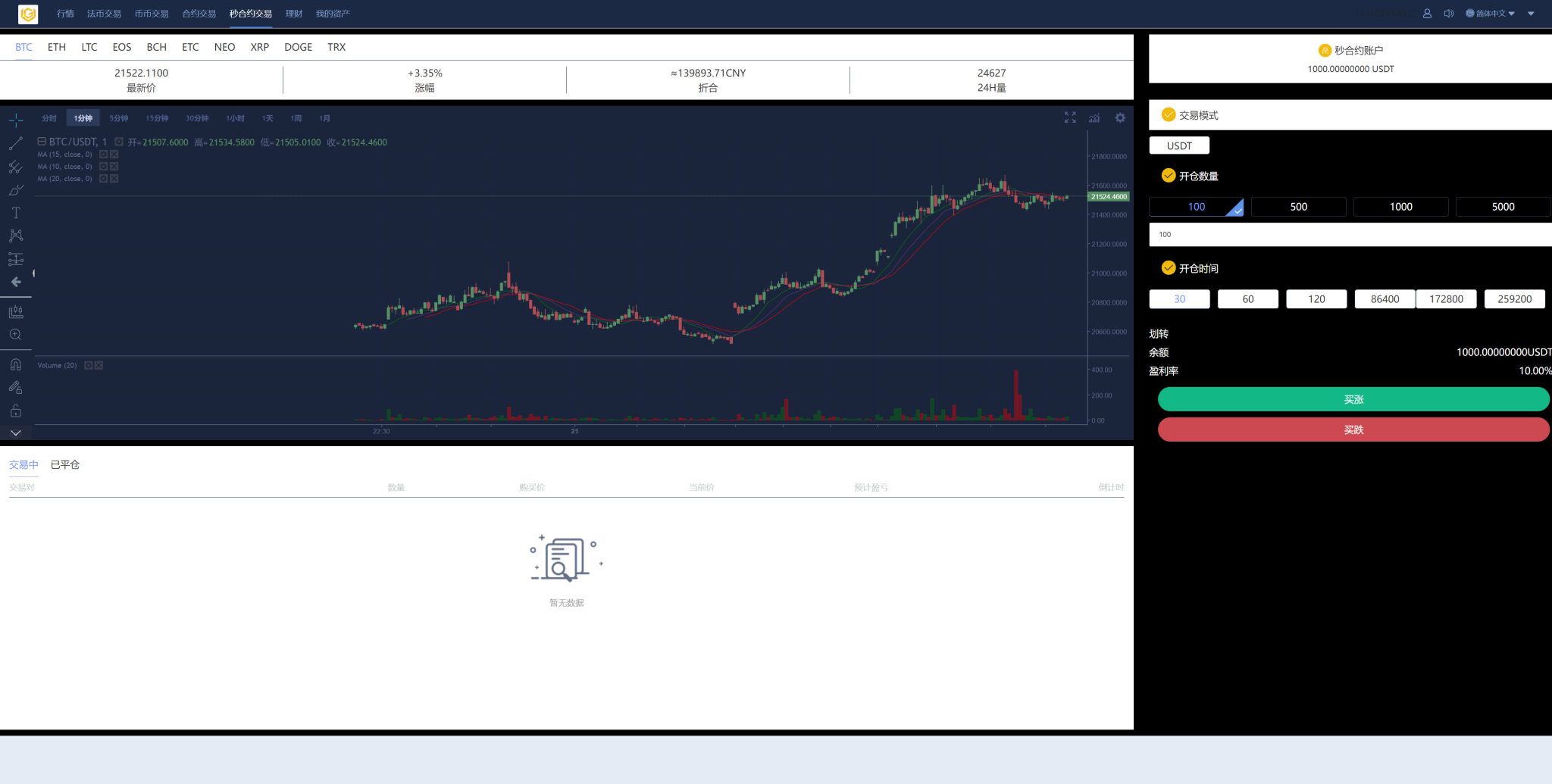图片[3]-多语言交易所系统币币交易秒合约交易所全开源