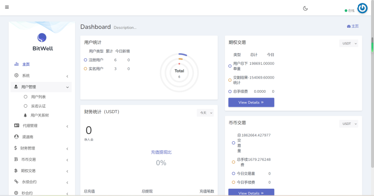 图片[5]-开源BitWell多语言交易所源码/OTC买卖/永续合约/期权交易/币币交易/秒合约交易/申购/代理渠道商/前端uniapp+后端php