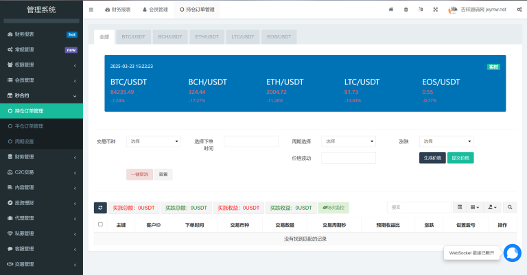 图片[3]-Turkey Global全开源9语言交易所源码/币币交易/合约交易/秒合约交易/C2C交易/新币认购/理财/搭建说明