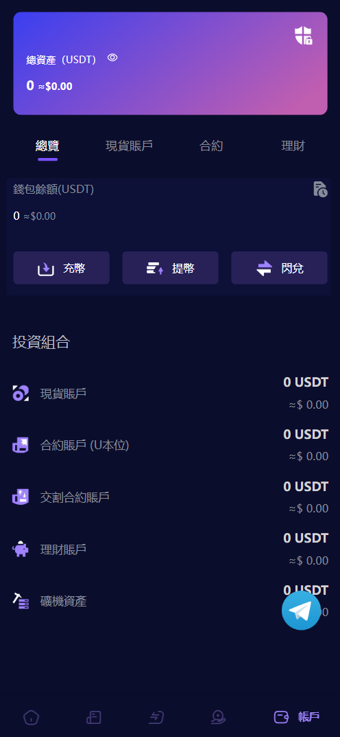 图片[11]-Vexus多语言虚拟货币交易所/模拟账户/现货交易/永续合约/交割合约/基金理财/锁仓挖矿/质押贷款/闪兑/前端vue编译后/后端Java