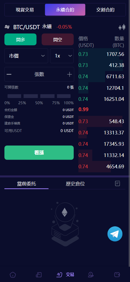 图片[14]-Vexus多语言虚拟货币交易所/模拟账户/现货交易/永续合约/交割合约/基金理财/锁仓挖矿/质押贷款/闪兑/前端vue编译后/后端Java