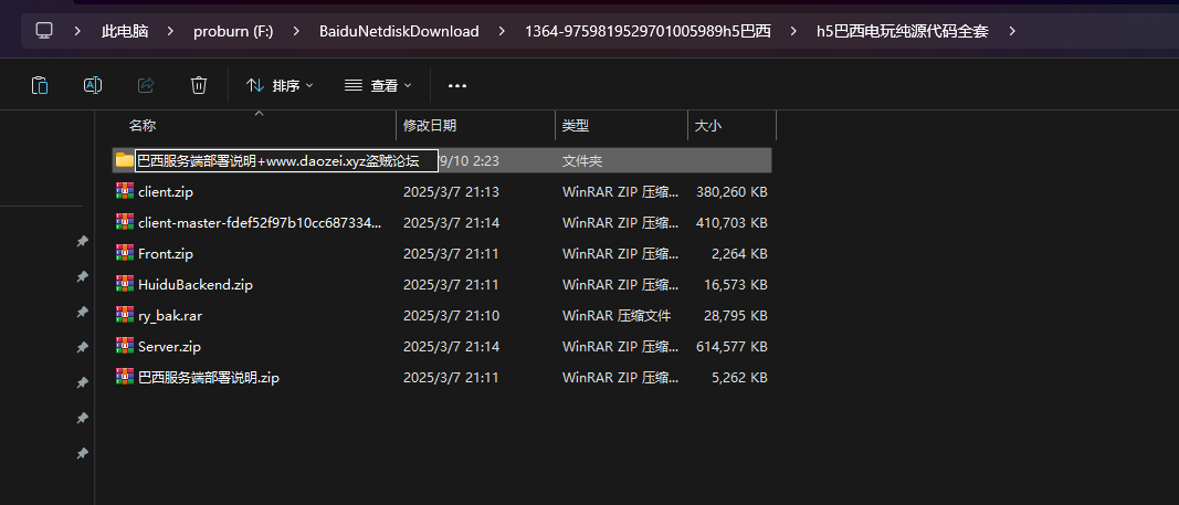 h5巴西电玩纯源代码全套+搭建视频教程全网独家-盗贼源码论坛